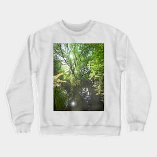 Translucent Leaves Crewneck Sweatshirt